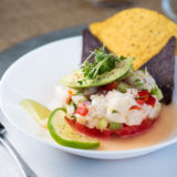 Ceviche on Watermelon