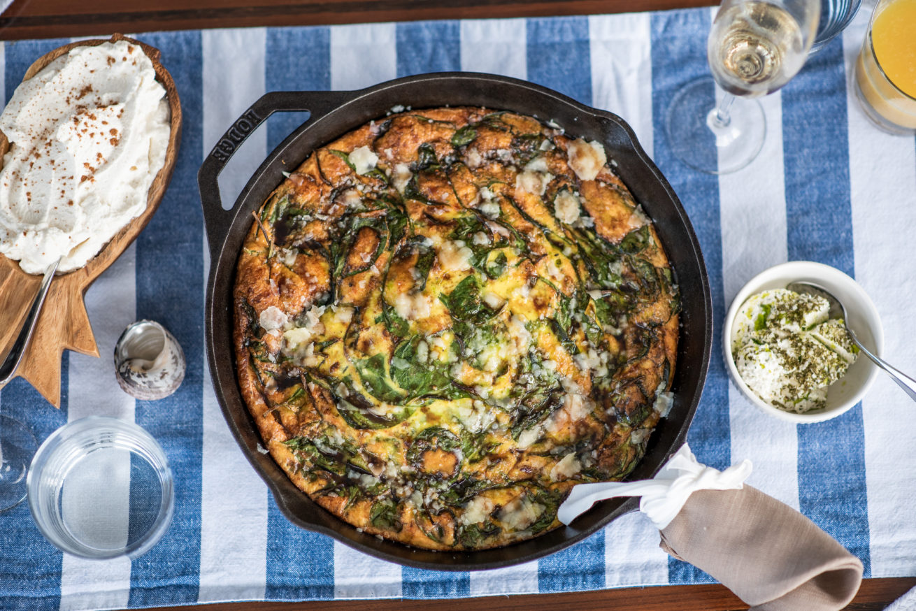 Frittata in Cast Iron